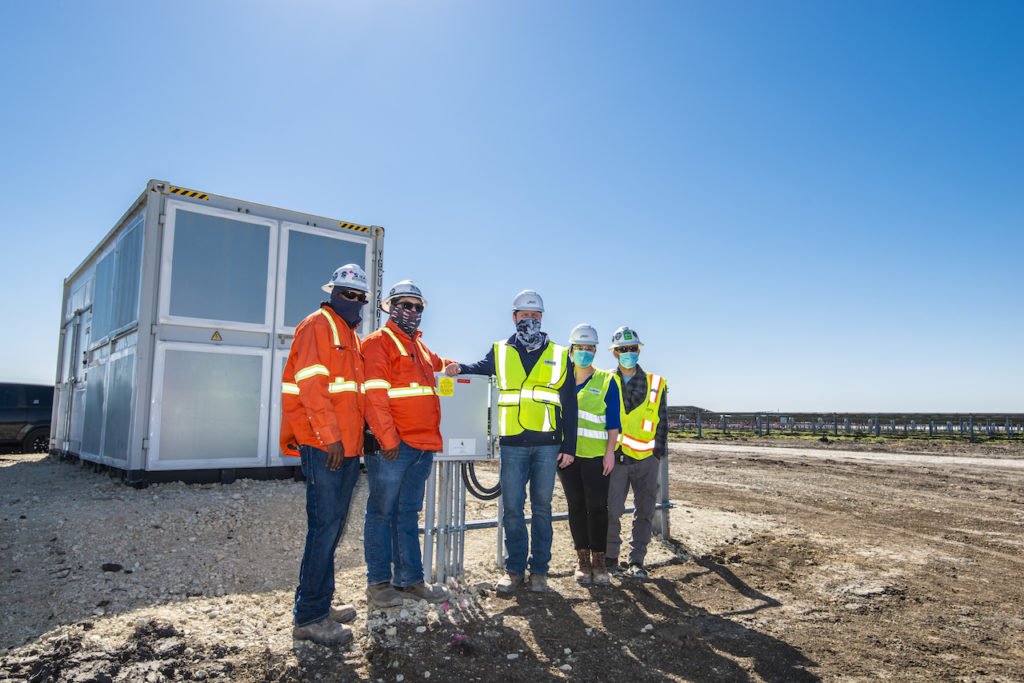 Merit Control's experienced team at the Enel Solar Energy site in Scurry, Texas
